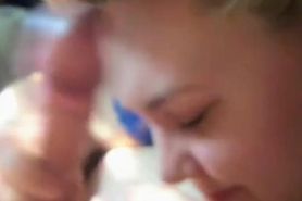 Linda L sucking cock