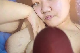 Cum Tribute to plump Asian Teen Viclia