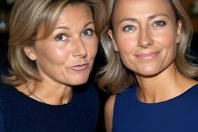 French Fake - Claire Chazal et Anne Sophie Lapix