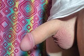 Delicious cum from my thick cock
