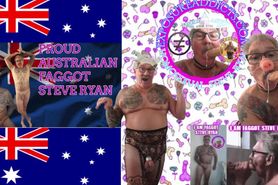 FAGGOT STEVE RYAN MUST BE EXPOSED ALL OVER THE INTERNET