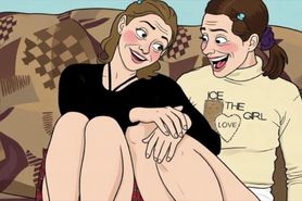 French Story - Premiere experience lesbienne