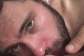 Fucking girlfriend with dildo and eating her pussy