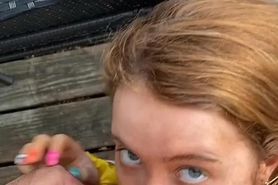 Blowjob Outdoor