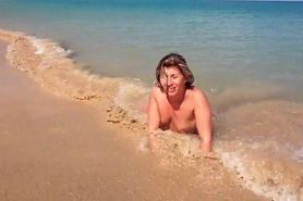 Lisasparrow at the beach