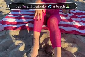 Sex And Bukkake At Beach With Elisa Dreams