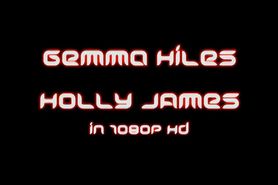 Holly James and Gemma Hiles bath together upscaled