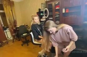 Milka tries anal for the first time