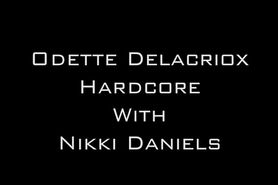 Teen and cougar do lesbian foot sex