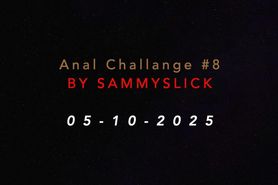 Ass stretching with toys