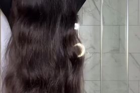 Wrap her hair around your cock