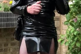 Slut enjoying a cigarette