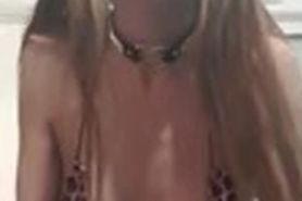 micro monokini leopard