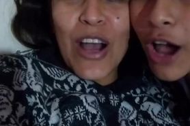 Lilen and Agustina - Bolivian vs Argentinian cock