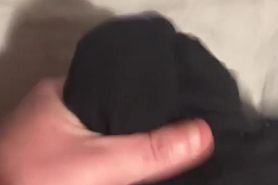 Used top wank and cum tribute