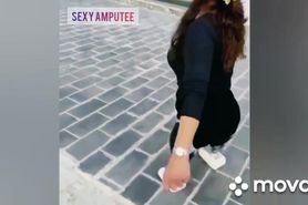 Ampute DAK on Prosthesis