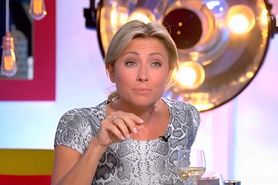 FAKE - Sophie Davant avec Anne Sophie Lapix