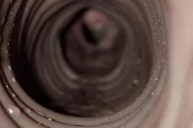 Masturbating cum in sextoy