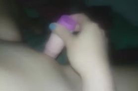 just playing soft and hot with my dildo