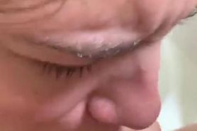 Playing with my pissslut