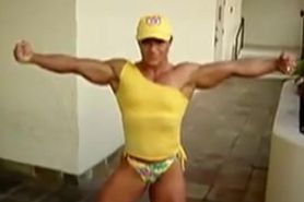 Female BodyBuilders display Beautiful Biceps