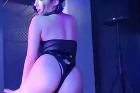 Bodacious Japanese Woman Works Pole in Slutty Police Ou