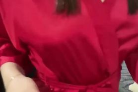 Two horny Russian sluts suck cocks and get pounded hard