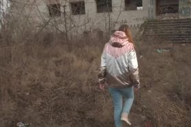 Shiny Jacket Blowjob