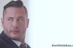 Student Scarlett Mae seduces teacher Danny Mountain and