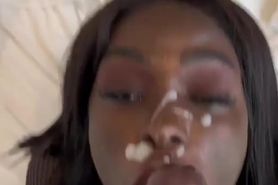 cum facial