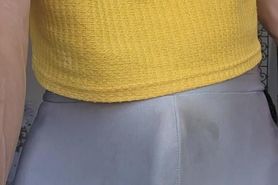 branlette dans mon lycra sale