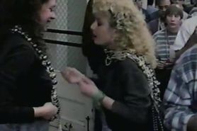 Karen Kanakis shows off her tits at mardi gras