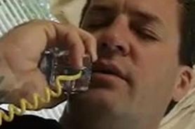 Diana Roth tattoo hairy MILF bedded by Ex Con