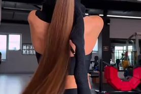 Silky hair to fuck