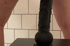 Anal Deep test Rambone dildo