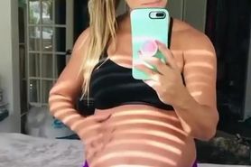 Fit and Pregnant Posing