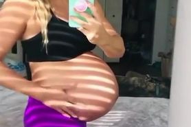 Fit and Pregnant Posing