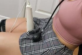 Submissive Woman in Bondage Predicament