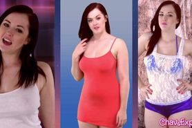 Jaye Rose - Stripping Wank Challenge