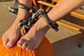 GFs Halloween feet