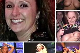 Mandy Farmer Cheak showing all her body at mardi gras