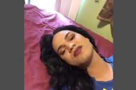 chatting on the video with femboy