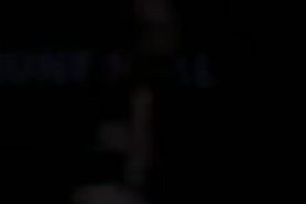 Sexy KPOP Dancer in Dark Denim Shorts