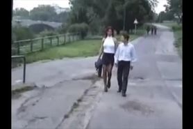 Vintage tranny picked up and fucked