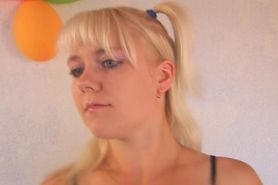 a sweet teen blonde mast 4357