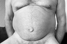 Hairy Oldie Jerk off 38 - In this video I quietly whisp