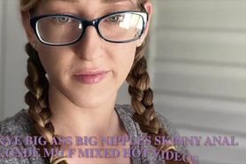 Skye Big Ass Big Nipples Skinny Anal Blonde Milf Mixed 