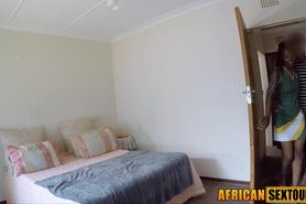 Black teen amateur from Africa fucked after a night out