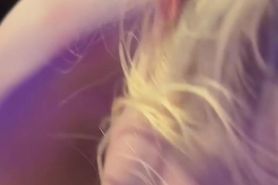 Sucking this huge dick and then take it in my little pu
