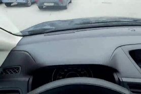 Public debauchery in a parking lot near a store